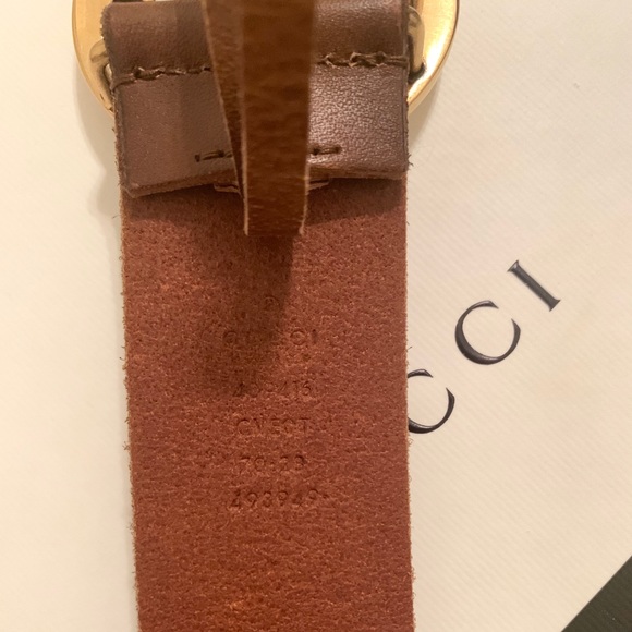 SOLD — Gucci Brown Belt - Picture 4 of 6